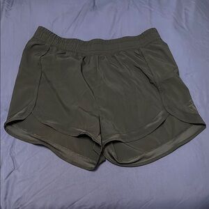 GAIAM Black Athletic Shorts Lightweight Moisture-Wicking